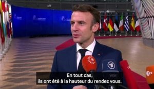 France - Macron : "Je croise les doigts pour dimanche"