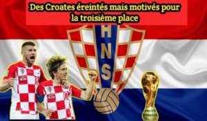 Luka Modric et les Croates espèrent chercher la troisième place contre le Maroc