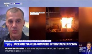 "Une intervention extrêmement technique": le porte-parole des sapeurs-pompiers explique les difficultés de l'incendie de Vaulx-en-Velin