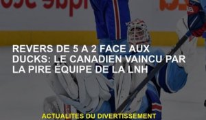 Inverse de 5 à 2 contre les Ducks: le Canadien vaincu par la pire équipe de la LNH