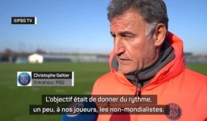 Amical - Galtier après la victoire PSG en match de reprise : "De la satisfaction"