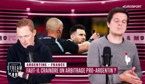 Faut-il craindre un arbitrage pro-Argentin en finale ? "Il n'y a pas de complot..."