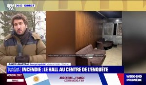 Incendie de Vaulx-en-Velin: le hall de l'immeuble au centre de l'enquête