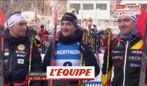 F. Claude : « Frustré hier, mais j'apprécie aujourd"hui » - Biathlon - CM (H)