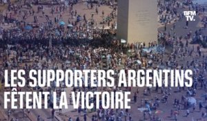 De Buenos Aires à Doha, les supporters argentins ont fêté la victoire de leur équipe