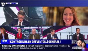 Contrôleurs en grève ou direction de la SNCF: qui est responsable de la grève pendant les fêtes? Débat dans BFM Story