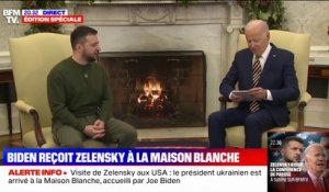 Les Ukrainiens "continuent d'impressionner le monde", dit Joe Biden à Volodymyr Zelensky