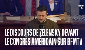 Volodymyr Zelensky devant le Congrès américain: retrouvez son discours en intégralité sur BFMTV
