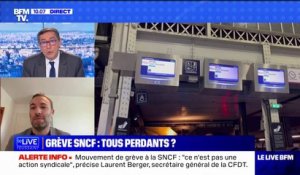 Thomas Portes, député Nupes: "L'unique responsable de la grève, c'est la direction de la SNCF"