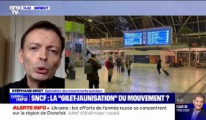 Stéphane Sirot, spécialiste des mouvements sociaux: "Ce sentiment de déclassement chez les contrôleurs SNCF" fait penser aux gilets jaunes
