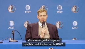 Nowitzki : "Michael Jordan est le GOAT mais..."