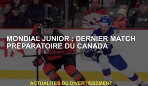 Junior mondial: dernier match préparatoire au Canada