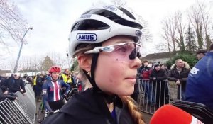 Cyclo-cross - Coupe du Monde - Gavere 2022 - Line Burquier : "Je suis contente de ma 11e place"