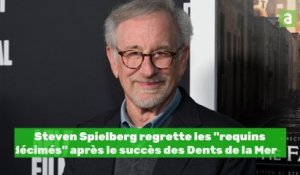 Steven Spielberg regrette que le succès de son film "Les Dents de la Mer" ait mené à l'extinction de plusieurs espèces de requins