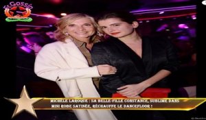 Michèle Laroque : Sa belle-fille Constance, sublime dans  mini robe satinée, réchauffe le dancefloor