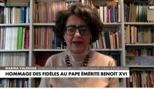 Marina Valensise : «Il y a une émotion profonde pour la mort du pape Benoît XVI»