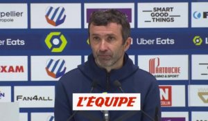 Pitau : « Il y a de la déception » - Foot - L1 - Montpellier