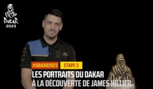 Les Portraits du Dakar - A la découverte de James Hillier - #Dakar2023