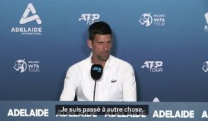 Open d'Australie - Djokovic sur son expulsion de l'édition 2022 : "Je suis passé à autre chose"
