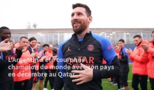 Le retour triomphal de Lionel Messi à l'entrainement du PSG