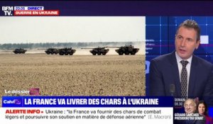 Emmanuel Macron annonce que la France livrera des "chars de combat légers" à l'Ukraine