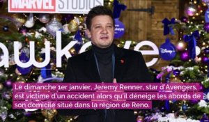 Jeremy Renner, jambes écrasées par une déneigeuse : « Je suis trop amoché pour écrire »… L’acteur d’ « Avengers » brise le silence
