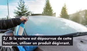 Hiver : comment dégivrer rapidement son pare-brise ?