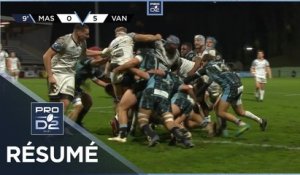 PRO D2 - Résumé Rugby Club Massy Essonne-RC Vannes: 18-14 - J16 - Saison 2022/2023