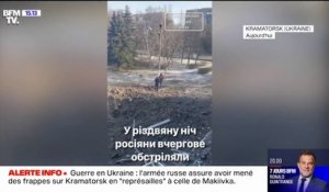 L'armée russe affirme avoir mené des frappes "de représailles" à Kramatorsk, en réponse au bombardement ukrainien de Makiivka
