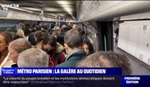 Rames bondées, temps d'attente... La galère quotidienne des usagers du métro parisien