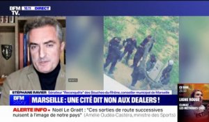 Marseille: "Il y a ce cancer du trafic de drogue qui essaie de s'installer aux Campanules", affirme Stéphane Ravier