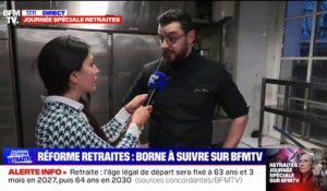 "Il faut une retraite basée sur la réalité du métier de chacun", explique José, cuisinier confronté à la pénibilité dans le cadre de son activité