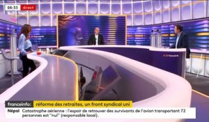 Réforme des retraites : "Il faut un maximum de personnes" à la manifestation du 19 janvier, espère Laurent Berger