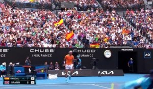Jusqu'ici, tout allait bien pour Nadal : les images de sa dernière victoire en carrière