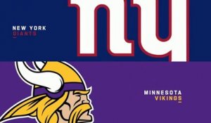 Le résumé de Minnesota Vikings - New York Giants - Foot US - NFL