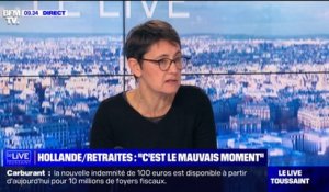 Retraites: Nathalie Arthaud dénonce une réforme "brutale" et "injustifiable"