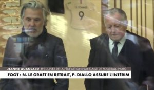 Football : Noël Le Graët mis en retrait de la FFF, Philippe Diallo assurera l'intérim
