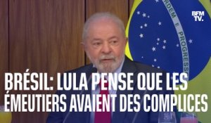 Brésil: Lula se dit convaincu que le palais présidentiel a été ouvert aux émeutiers de l'intérieur