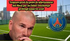 Le français Zinedine Zidane, le revirement de situation ?