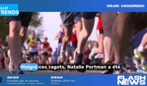 OK, voici une proposition de titre aguicheur : "Natalie Portman et Benjamin Millepied, un couple uni face aux rumeurs à Roland-Garros (photo)"