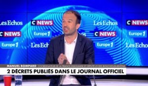Manuel Bompard : «La note de la France a été dégradée parce que le président de la République a semé un climat de chaos dans le pays»