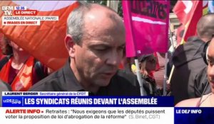 Laurent Berger: "C'est la dernière manifestation sur la question des retraites dans ce format là"
