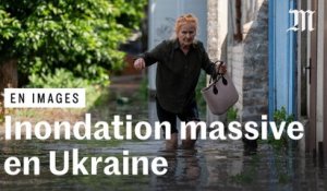 Ukraine : la région de Kherson inondée après la destruction du barrage de Nova Kakhovka