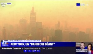 "La visibilité est très compliquée et l'air irrespirable", une touriste française témoigne du niveau de pollution à New York, causé par les fumées des incendies au Canada