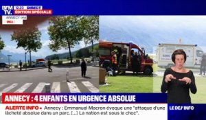 Annecy: Regardez les premières images de l'assaillant en train de courir dans le parc et un couteau à la main, qui a attaqué les enfants et les adultes
