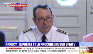 Attaque au couteau à Annecy: "Les forces de secours sont intervenues très rapidement sur cet évènement dramatique", indique Yves Le Breton, préfet de Haute-Savoie