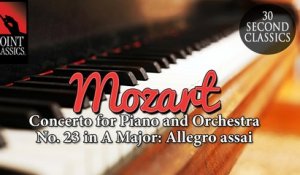 Mozart: Concerto for Piano and Orchestra No. 23 in A Major : Allegro assai (excerpt)