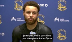 Warriors - Curry : "Gros travail d'équipe"