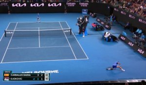 Tranquille comme Djokovic : Les temps forts du match