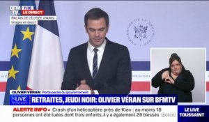 Réforme des retraites: "Il est bienvenue que les Français questionnent et débattent", affirme Olivier Véran